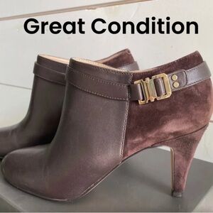 Vince Camuto Dark Brown Heeled Boots